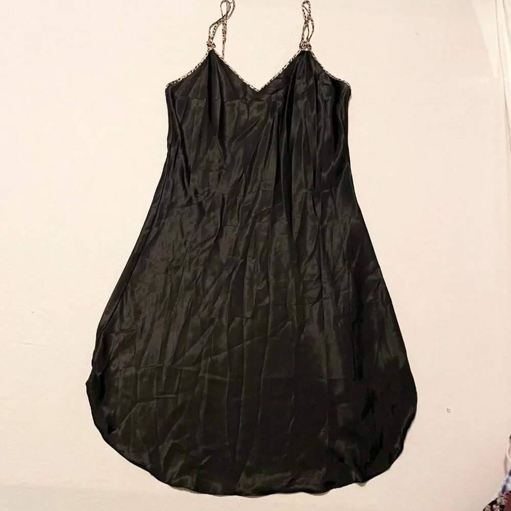 Natori Leopard Print Robe Kimono and Nightgown Womens Size 1X - Picture 2 of 16